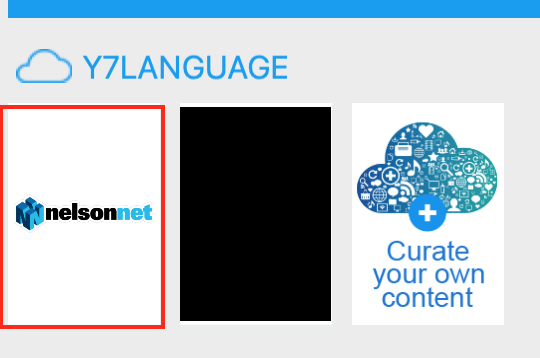 How do students access NelsonNet from inside ReadCloud?