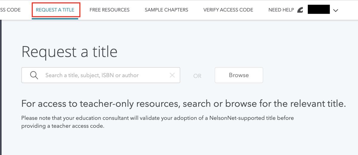 How do teachers access NelsonNet Teachers' Resources?